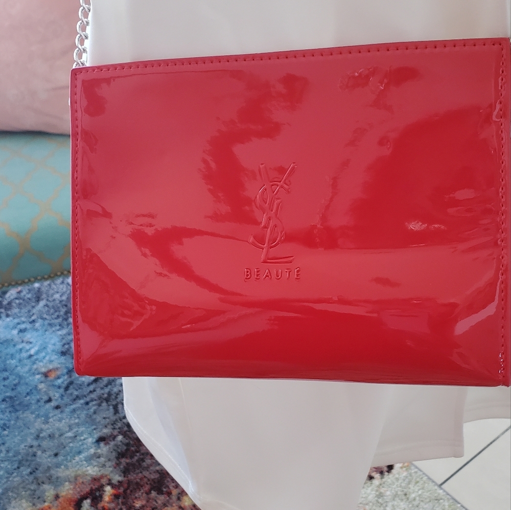 Elegant Red YSL Crossbody/Shoulder Bag